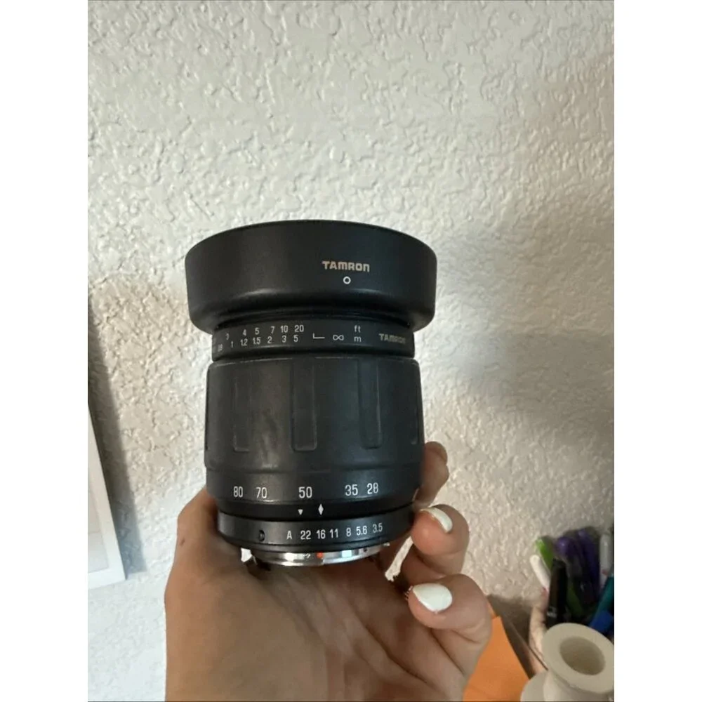 TAMRON AF ASPHERICAL 28-80mm f:3.5-5.6 LENS One Lens Cap